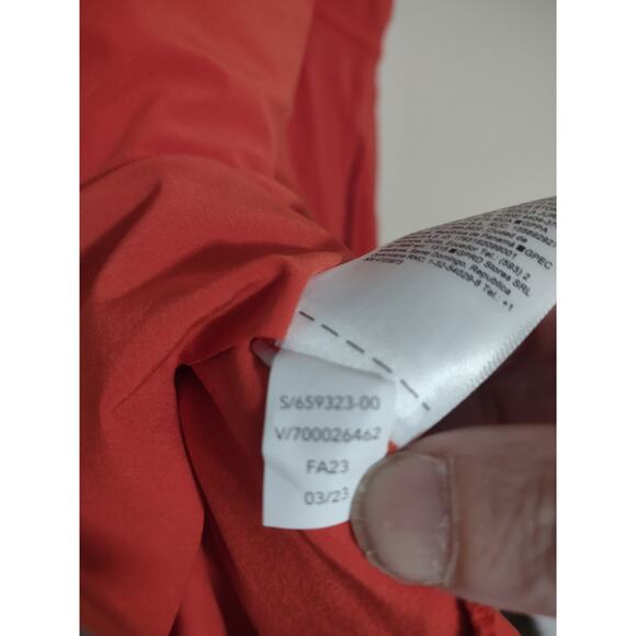 NWOT Athleta Savannah Athleisure dress Orange Small Casual Comfort Preppy - Picture 7 of 7